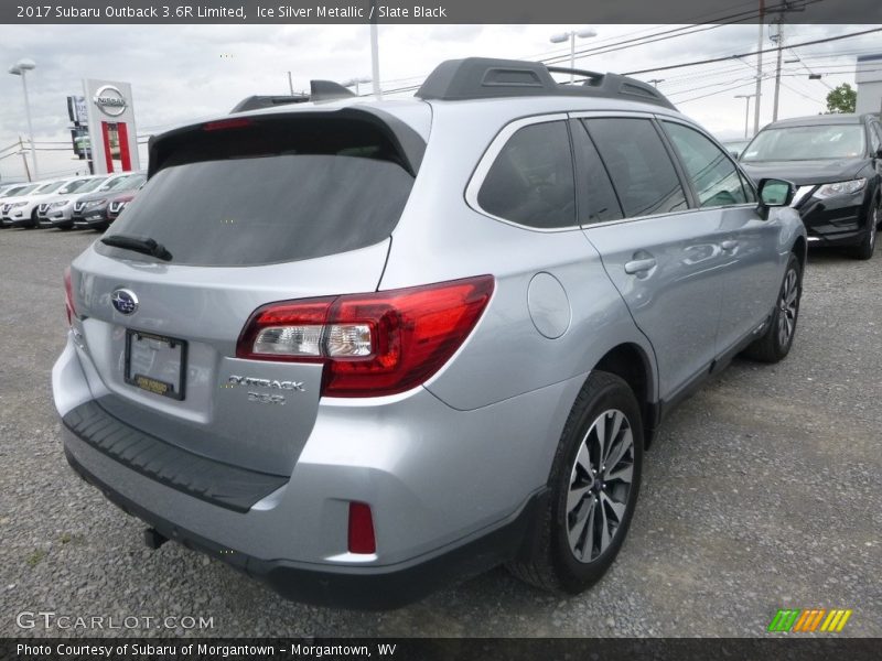 Ice Silver Metallic / Slate Black 2017 Subaru Outback 3.6R Limited