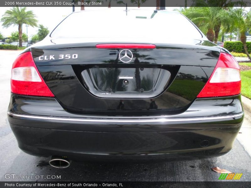 Black / Stone 2006 Mercedes-Benz CLK 350 Coupe
