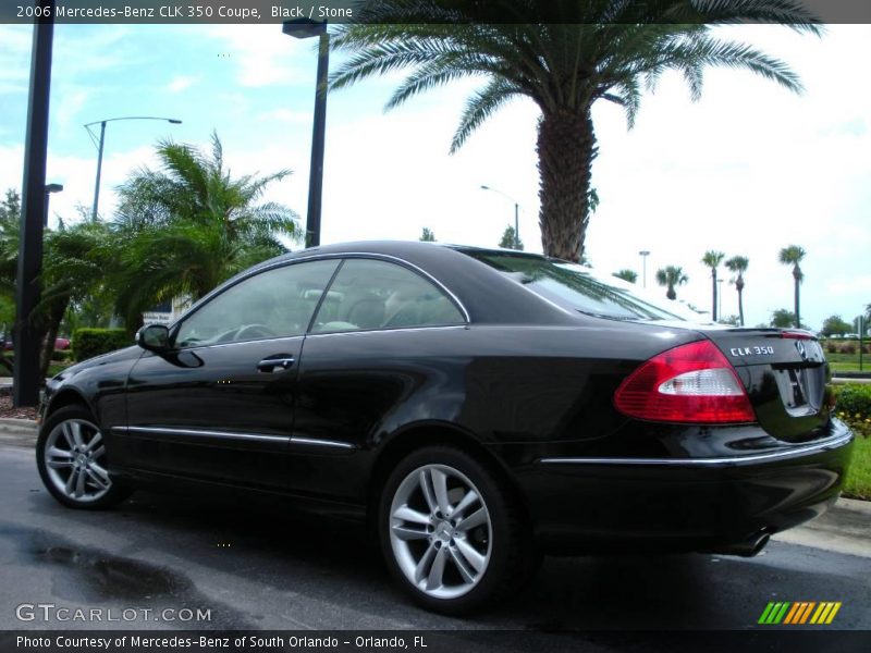 Black / Stone 2006 Mercedes-Benz CLK 350 Coupe