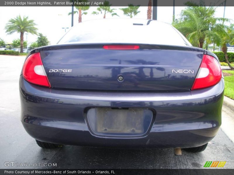 Patriot Blue Pearlcoat / Agate 2000 Dodge Neon Highline