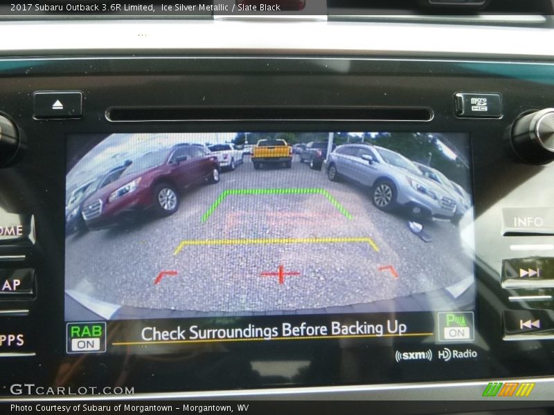 Ice Silver Metallic / Slate Black 2017 Subaru Outback 3.6R Limited