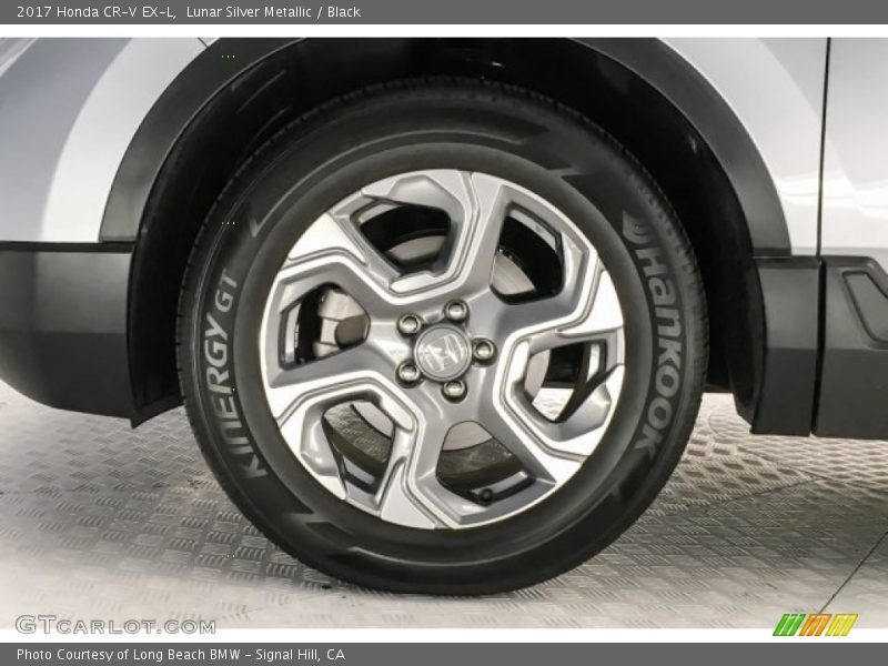 Lunar Silver Metallic / Black 2017 Honda CR-V EX-L