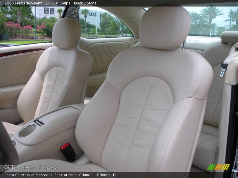 Black / Stone 2006 Mercedes-Benz CLK 350 Coupe