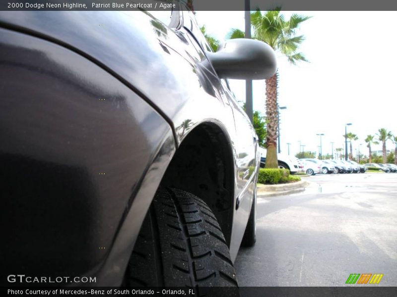 Patriot Blue Pearlcoat / Agate 2000 Dodge Neon Highline