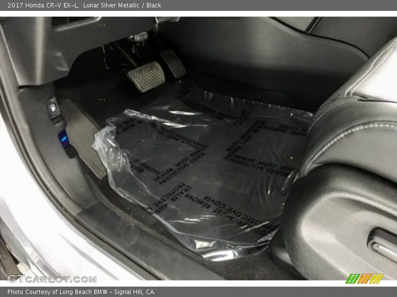 Lunar Silver Metallic / Black 2017 Honda CR-V EX-L