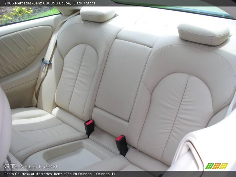 Black / Stone 2006 Mercedes-Benz CLK 350 Coupe