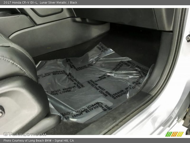 Lunar Silver Metallic / Black 2017 Honda CR-V EX-L