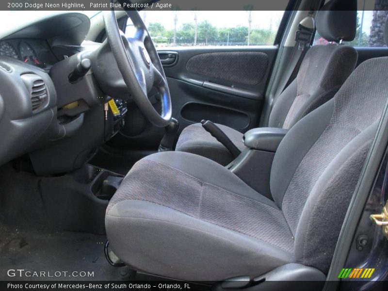 Patriot Blue Pearlcoat / Agate 2000 Dodge Neon Highline