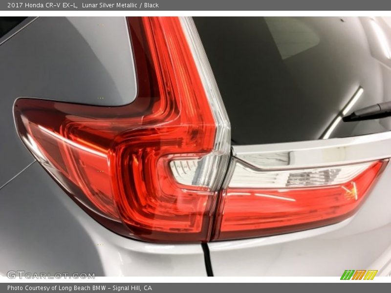 Lunar Silver Metallic / Black 2017 Honda CR-V EX-L