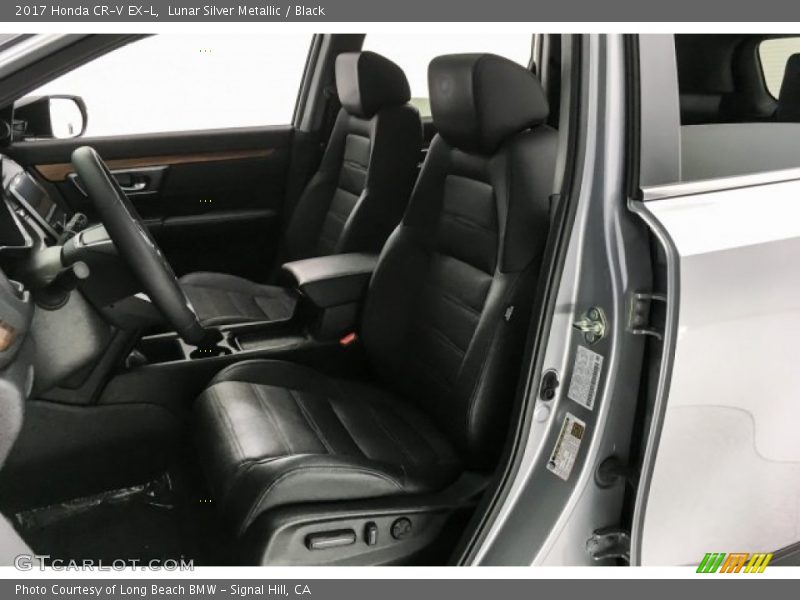 Lunar Silver Metallic / Black 2017 Honda CR-V EX-L