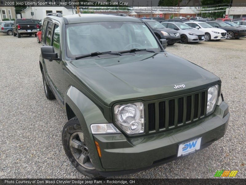 Jeep Green Metallic / Pastel Slate Gray 2008 Jeep Liberty Sport 4x4