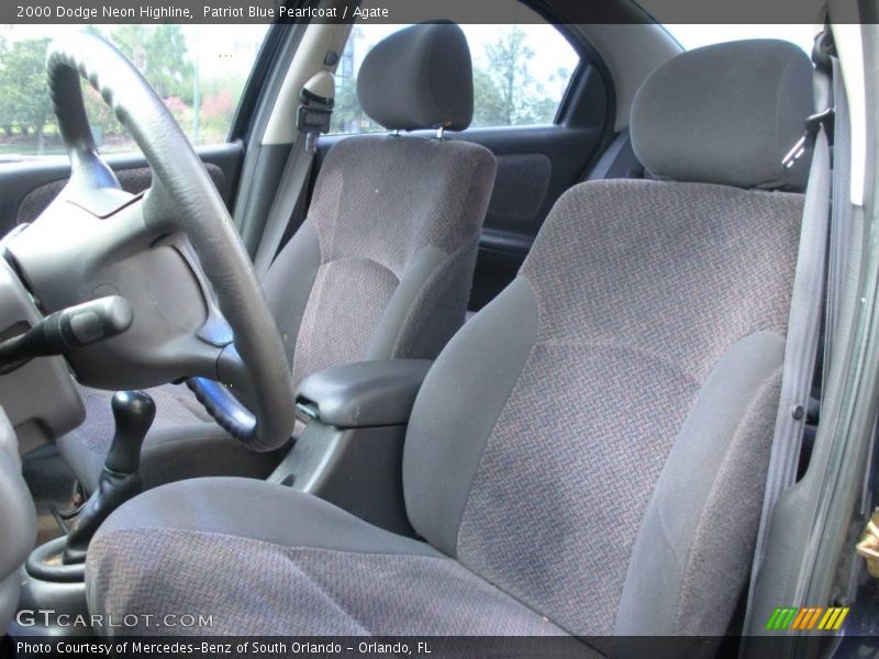 Patriot Blue Pearlcoat / Agate 2000 Dodge Neon Highline