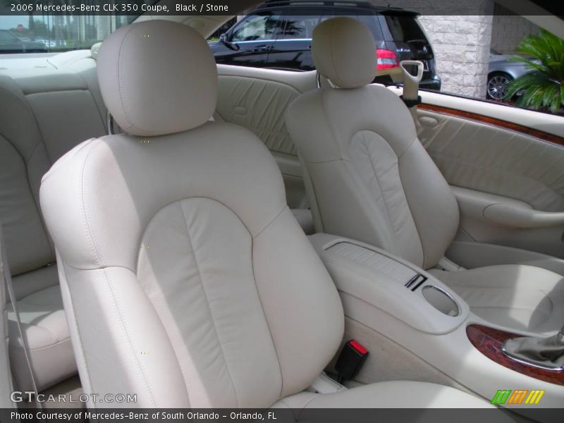 Black / Stone 2006 Mercedes-Benz CLK 350 Coupe