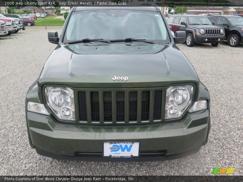 Jeep Green Metallic / Pastel Slate Gray 2008 Jeep Liberty Sport 4x4