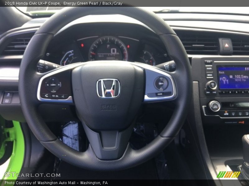  2018 Civic LX-P Coupe Steering Wheel