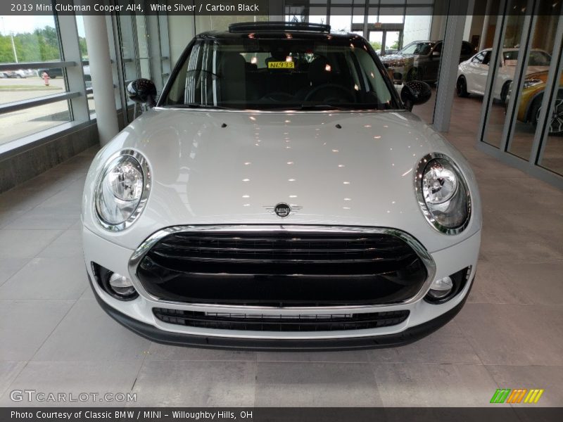 White Silver / Carbon Black 2019 Mini Clubman Cooper All4