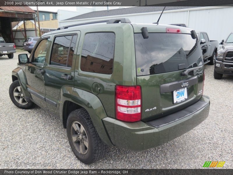 Jeep Green Metallic / Pastel Slate Gray 2008 Jeep Liberty Sport 4x4