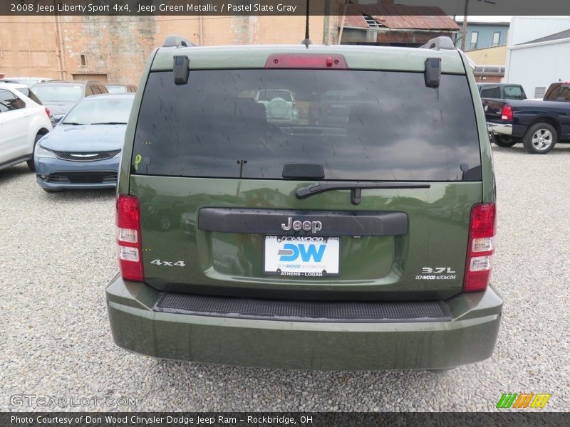 Jeep Green Metallic / Pastel Slate Gray 2008 Jeep Liberty Sport 4x4