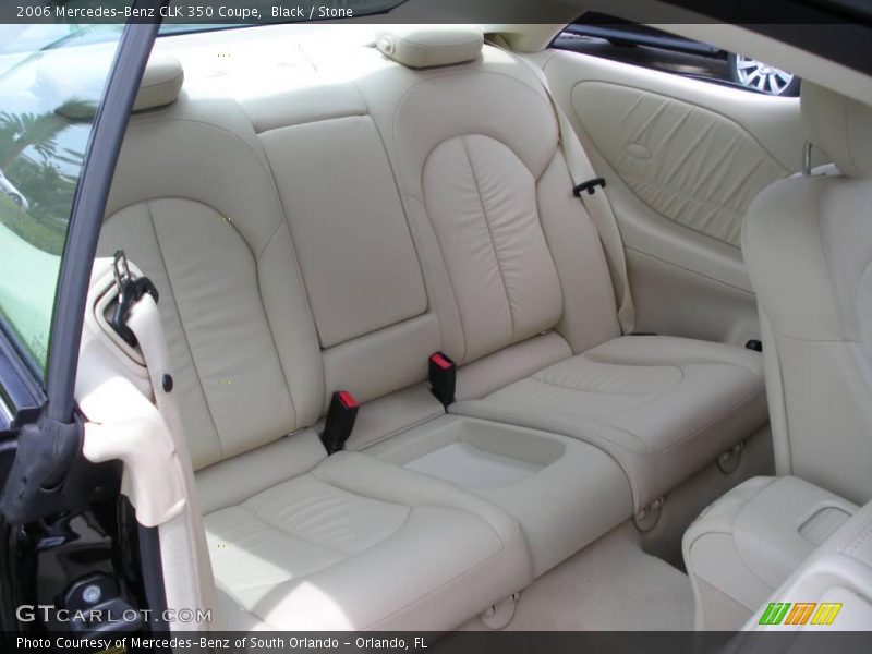 Black / Stone 2006 Mercedes-Benz CLK 350 Coupe