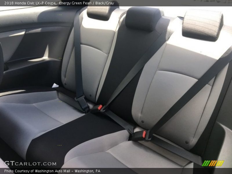 Rear Seat of 2018 Civic LX-P Coupe
