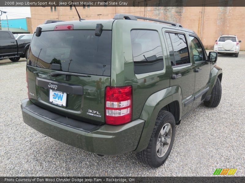 Jeep Green Metallic / Pastel Slate Gray 2008 Jeep Liberty Sport 4x4