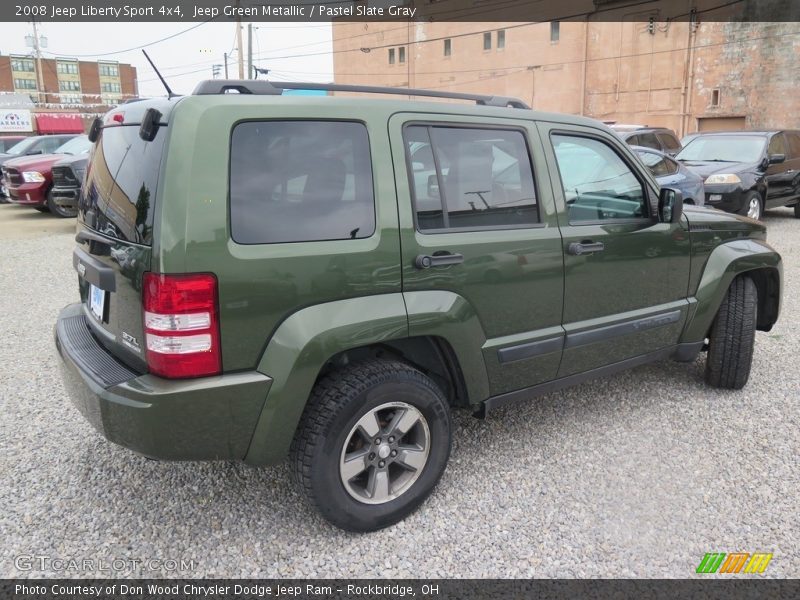 Jeep Green Metallic / Pastel Slate Gray 2008 Jeep Liberty Sport 4x4