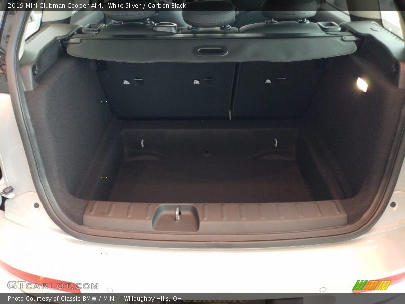 White Silver / Carbon Black 2019 Mini Clubman Cooper All4