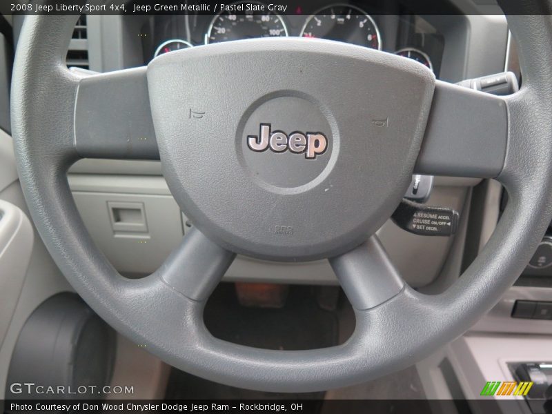 Jeep Green Metallic / Pastel Slate Gray 2008 Jeep Liberty Sport 4x4