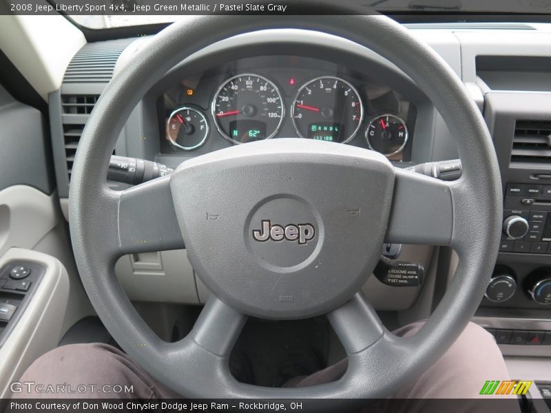 Jeep Green Metallic / Pastel Slate Gray 2008 Jeep Liberty Sport 4x4