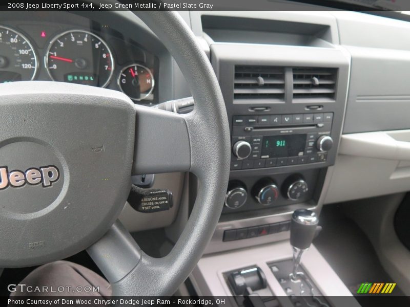 Jeep Green Metallic / Pastel Slate Gray 2008 Jeep Liberty Sport 4x4