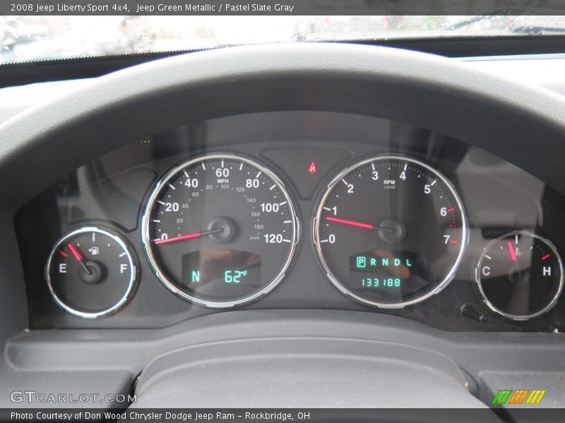 Jeep Green Metallic / Pastel Slate Gray 2008 Jeep Liberty Sport 4x4