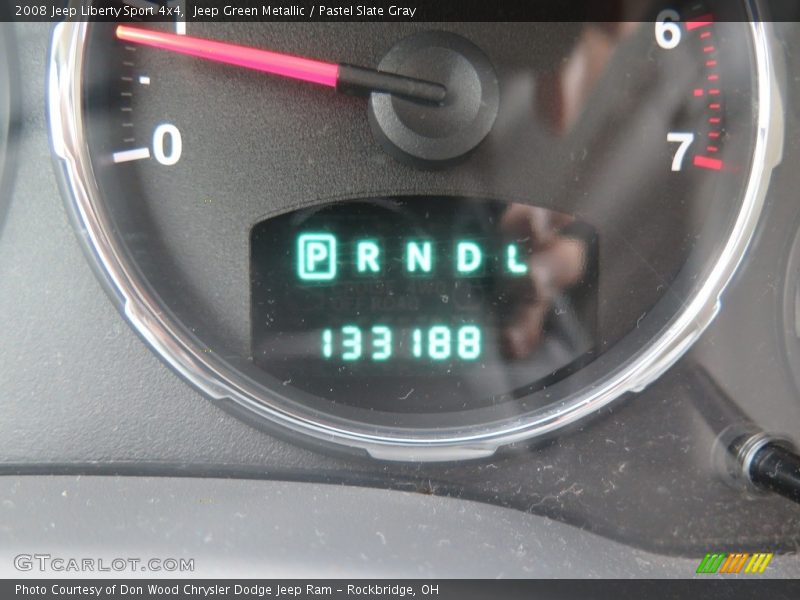 Jeep Green Metallic / Pastel Slate Gray 2008 Jeep Liberty Sport 4x4