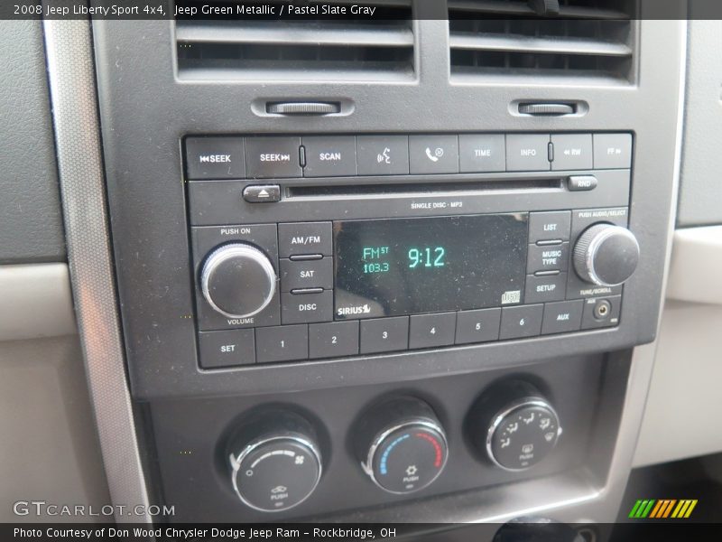 Jeep Green Metallic / Pastel Slate Gray 2008 Jeep Liberty Sport 4x4