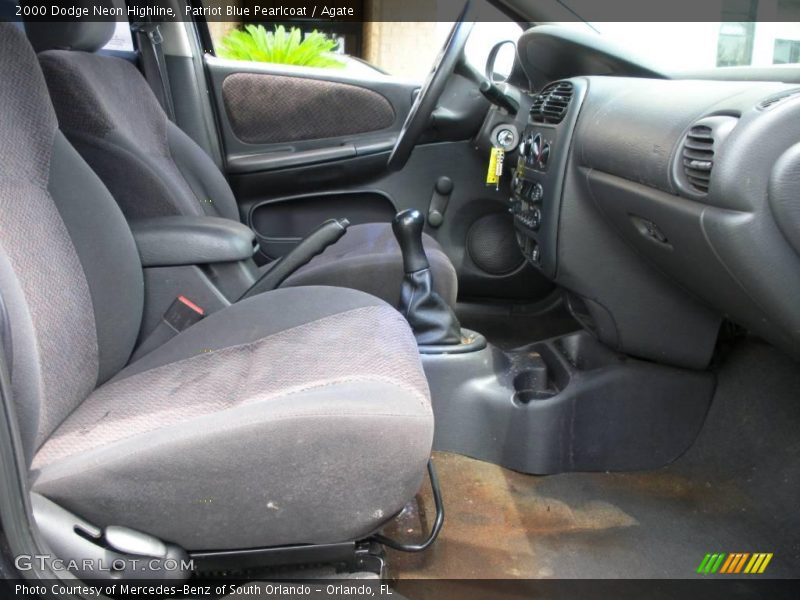 Patriot Blue Pearlcoat / Agate 2000 Dodge Neon Highline