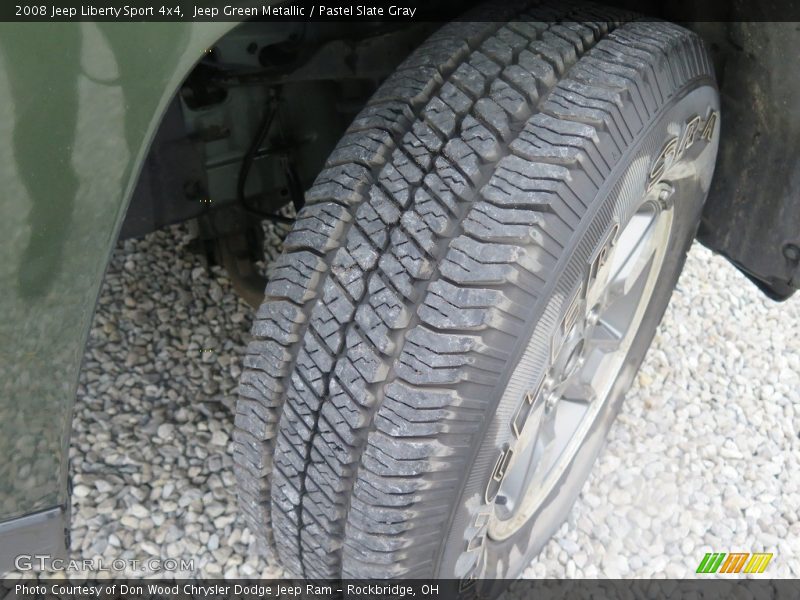 Jeep Green Metallic / Pastel Slate Gray 2008 Jeep Liberty Sport 4x4