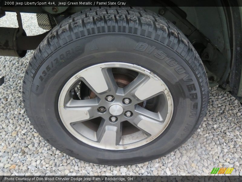 Jeep Green Metallic / Pastel Slate Gray 2008 Jeep Liberty Sport 4x4
