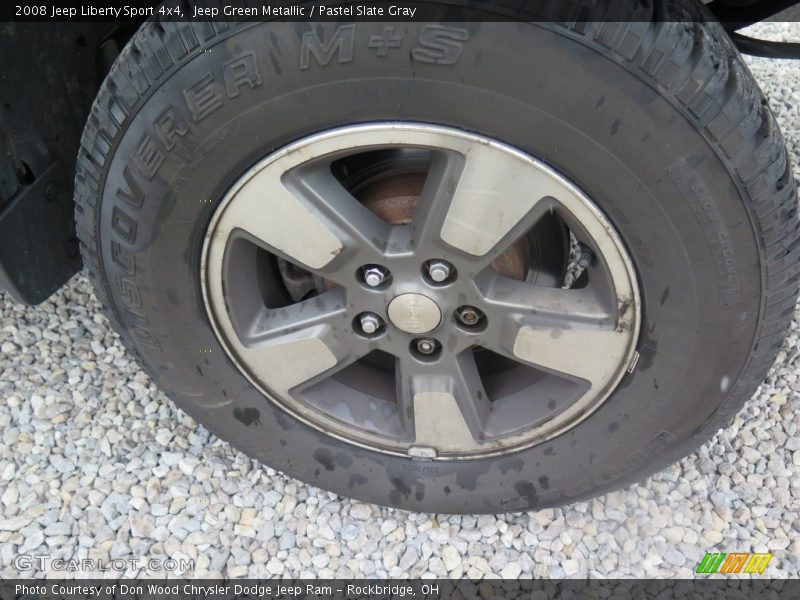 Jeep Green Metallic / Pastel Slate Gray 2008 Jeep Liberty Sport 4x4