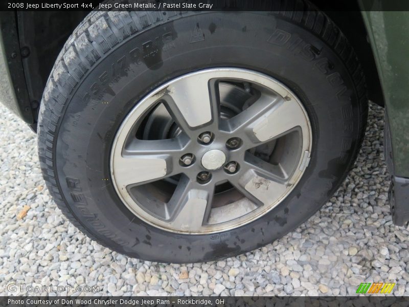 Jeep Green Metallic / Pastel Slate Gray 2008 Jeep Liberty Sport 4x4