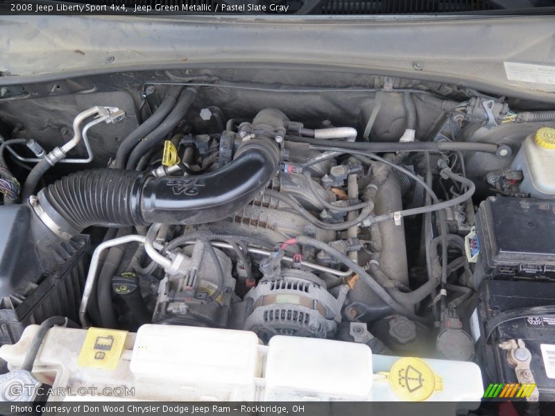 Jeep Green Metallic / Pastel Slate Gray 2008 Jeep Liberty Sport 4x4