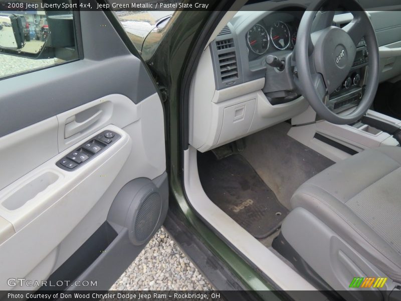 Jeep Green Metallic / Pastel Slate Gray 2008 Jeep Liberty Sport 4x4
