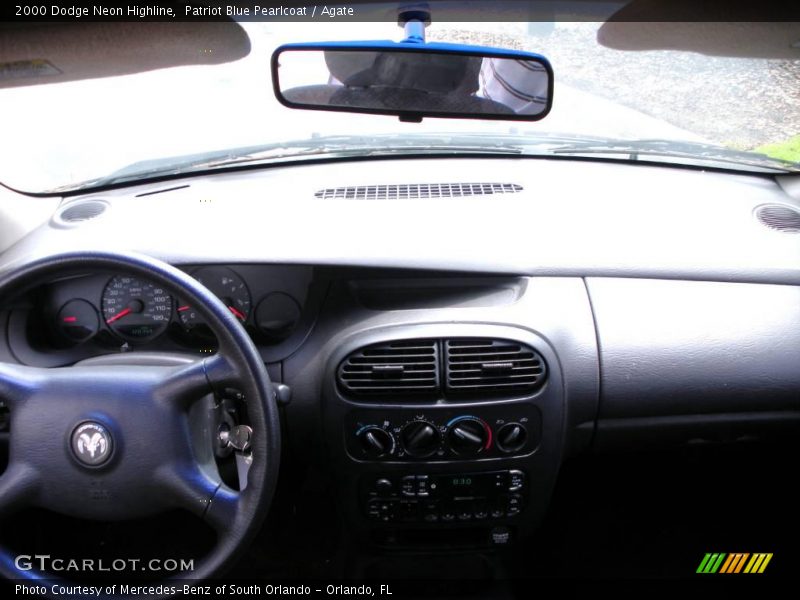 Patriot Blue Pearlcoat / Agate 2000 Dodge Neon Highline