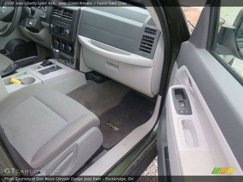 Jeep Green Metallic / Pastel Slate Gray 2008 Jeep Liberty Sport 4x4