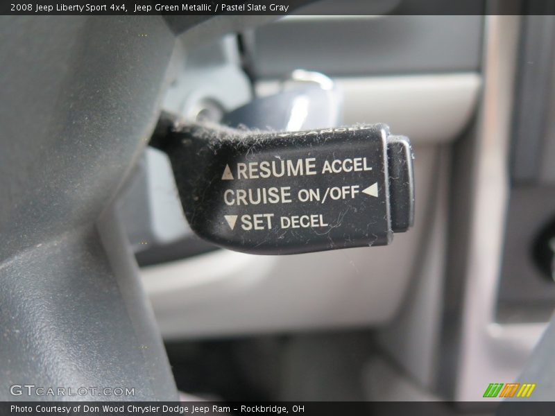 Jeep Green Metallic / Pastel Slate Gray 2008 Jeep Liberty Sport 4x4