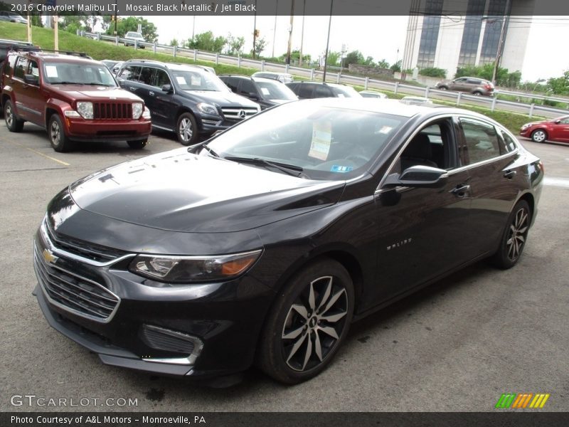 Mosaic Black Metallic / Jet Black 2016 Chevrolet Malibu LT