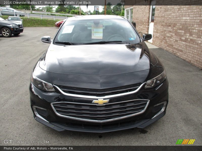 Mosaic Black Metallic / Jet Black 2016 Chevrolet Malibu LT