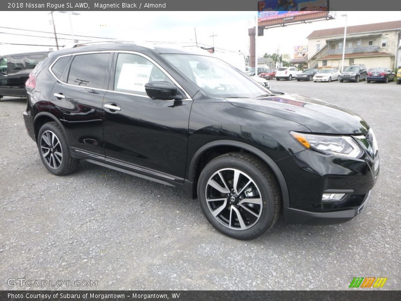 Magnetic Black / Almond 2018 Nissan Rogue SL AWD