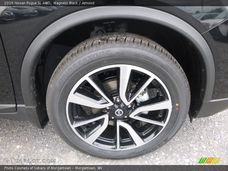 Magnetic Black / Almond 2018 Nissan Rogue SL AWD