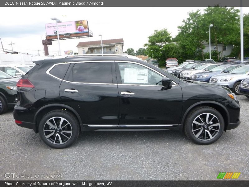 Magnetic Black / Almond 2018 Nissan Rogue SL AWD
