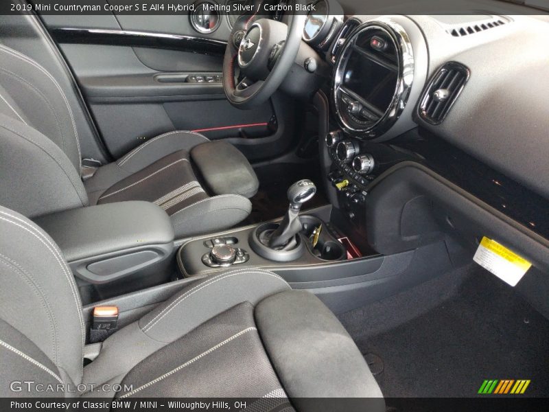  2019 Countryman Cooper S E All4 Hybrid Carbon Black Interior