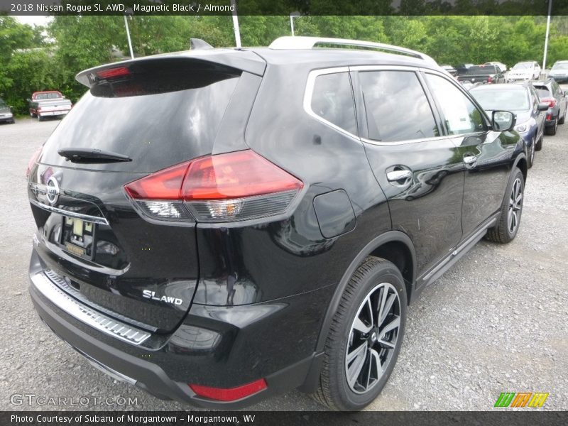 Magnetic Black / Almond 2018 Nissan Rogue SL AWD